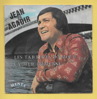 Disque Vinyle 45 Tours :  JEAN - AGADIR : LES TARTINES D'AMOUR..Scan A  : Voir 2 Scans - Limited Editions