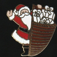 75612-Pin's-Père Noel. - Christmas