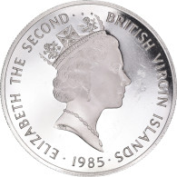 Monnaie, Îles Vierges Britanniques, Elizabeth II, 20 Dollars, 1985, Franklin - Iles Vièrges Britanniques