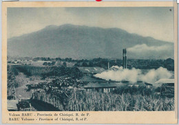 59932 - PANAMA - POSTAL HISTORY: STATIONERY CARD 1938 - Volcano BARU - Volcans