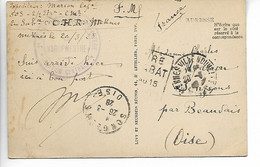 MEKNES Tunisie Armée 2è Régiment étranger D'Infanterie Portion Centrale Troupes En Tunisie 1928 - Briefe U. Dokumente