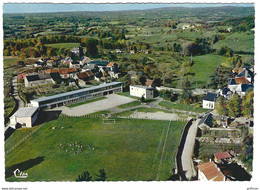 BENEVENT VUE AERIENNE LE STADE CPSM GM TBE - Benevent L'Abbaye