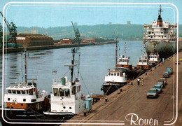 CPM - ROUEN - Le Port (Remorqueurs à Quai) ... Edition Mage - Remorqueurs