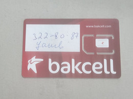 Azerbaijan-SIM CARD-BAKCELL-(4)-(89994550060115495703)-(look Out Side Foto)+1card Prepiad Free - Azerbaïjan