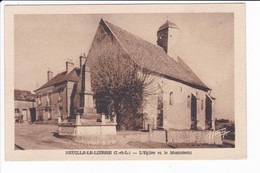 NEUILLE-LE-LIERRE - L'Eglise Et Le Monument - Other & Unclassified