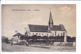 REMERANGLES - L'Eglise (Monument Aux Morts) - Altri & Non Classificati