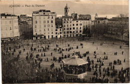 CORSE - AJACCIO - Place Du Diamant - Librairie Vve Muracioli - 1917 - Signée Romanetti - Ajaccio