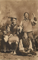 Bhutan, Group Of Native Bhooteas, Necklace Jewelry (1910s) Dalhousie Postcard - Bhutan