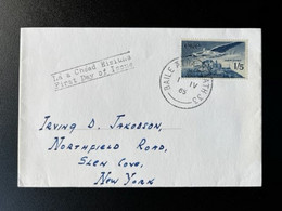 IRELAND 1965 FDC AIR MAIL DEFINITIVE IERLAND IRLAND IRLANDE EIRE - FDC