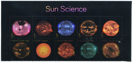 Etats-Unis / United States (Scott No.5607b - Sun Science) [**] Mint NH Header Bloc - Unused Stamps