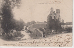 CPA Précurseur Champlitte - Aumonières - Ruines De La Chapelle Des Templiers - Champlitte