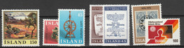 Iceland 1976 Year Complete MiNr. 513-519 Yv. 466-472 MNH** Postfris - Annate Complete