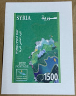 Souvenir Sheet Universal Post Day Syrian Edition 2022 - Siria