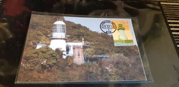 2 Hong Kong Maximum Cards: Green Island And New Green Island Lighthouses - Maximum Cards