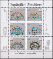 DDR 1986 Mi-Nr. 3057/62 Kleinbogen ** MNH - 1981-1990