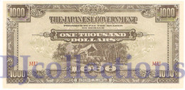 MALAYA 1000 DOLLARS 1945 PICK M10b UNC - Otros – Asia