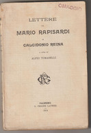 Libro-sc.7-Lettere Di Mario Rapisari-Ed. G. Pedone Lauriel-1914-Palermo-Pag. 170 - Classic