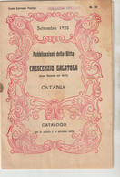 Libro-Opuscoletto-sc.7-Pubblicazioni Crescenzo Galatola-Catalogo Per Le Scuole E Le Persone Coltte-Catania 1928-Pag16 - Classic