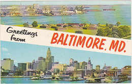 Etats-Unis / BALTIMORE, Maryland - 1971 (Timbre / Stamp : EISENHOWER) - Baltimore