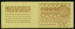 Ref 1572 - 1978 Sweden Stamp Booklet - (H289) Scott 1156a, 1kr Lace Maker Booklet - 1951-80