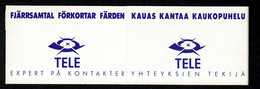 Ref 1572 - 1990 Finland Stamp Booklet - Birds - Libretti