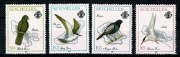 Ref 1572 - 1989 Seychelles - Birds - Mint Stamps - SG 755-8 - Seychellen (1976-...)