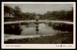 Ref 1575 -  Early Real Photo Postcard - Horton Park Bradford - Yorkshire - Bradford