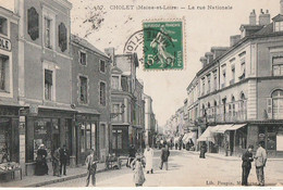 CHOLET. - La Rue Nationale - Cholet