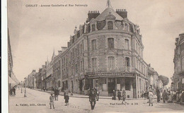 CHOLET. - Avenue Gambetta Et Rue Nationale - Cholet