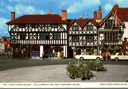 ANGLETERRE STRATFORD UPON AVON / THE OLD TUDOR HOUSE THE GARRICK INN AND HARVARD HOUSE - Stratford Upon Avon