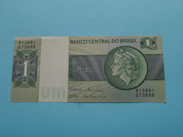 1 Um Cruzeiro ( B13881 073896 ) Banco Central Do Brasil ( Voir / See > Scans ) UNC ! - Brazilië