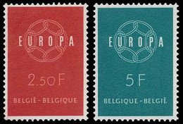 1111/1112** - EUROPA 1959 - Une Chaîne De 6 Maillons / Keten Met Zes Schakels / Kette Mit Sechs Gliedern - 1959