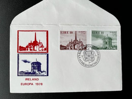 IRELAND 1978 FDC EUROPA CEPT BLANC IERLAND EIRE - FDC