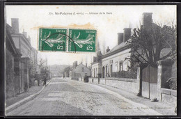 CPA 72 - Saint Paterne, Avenue De La Gare - Saint Paterne