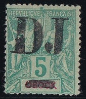 Côte Des Somalis N°1 - Neuf * Avec Charnière - Aminci - B - Unused Stamps