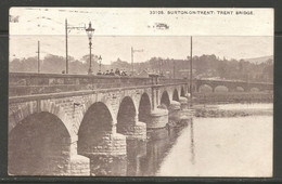 Carte P De 1917 ( Burton-On-Trent . Trent Bridge ) - Autres & Non Classés
