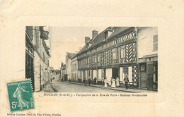 YVELINES  HOUDAN  (édit Tondeur ) Perspective De La Rue De Paris - Houdan