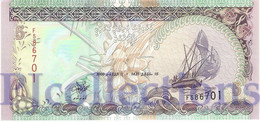 MALDIVES 5 RUFIYAA 2000 PICK 18c UNC - Maldives