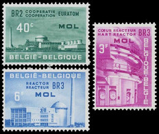 1195/1197** - EURATOM (Mol)  - BELGIQUE / BELGIË / BELGIEN / BELGIUM - Atom