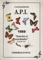 Catalogue API - Insectes Et Arachnides - 1989 - 186 Pages - Topics