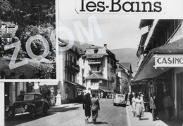 [73] Brides Les-Bains - Multivues -  Automobile 203 Peugeot CPSM GF ± 1960 ♥♥♥ - Brides Les Bains