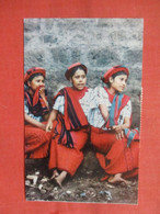 Indian Girls Santiago Atitlan  Guatemala  Has 3 Stamp & Cancel.    Ref 5788 - Guatemala