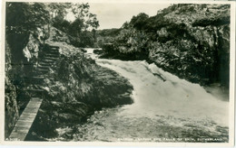 Lairg; Salmon Leaping The Falls Of Shin - Not Circulated. (J.B. White Ltd. - Dundee) - Sutherland