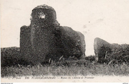 PLOUDALMEZEAU RUINES DU CHATEAU DE PRATMEUR TBE - Ploudalmézeau