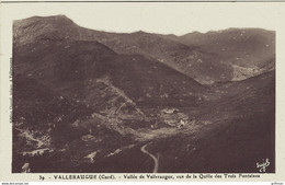 VALLERAUGUE LA VALLEE VUE DE LA QUILLE DES TROIS FONTAINES TBE - Valleraugue