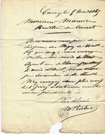 ALSACE  INDUSTRIE 1865 De Cernay Haut Rhin Sign. Risler Mathieu MANUFACTURE Pour Schneider Le Creusot Dépôt De  Mulhouse - 1800 – 1899