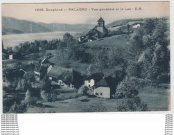 PALADRU VUE GENERALE ET LE LAC TBE - Paladru