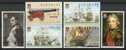 Kiribati 2005 MNH Ships Stamps Battle Of Trafalgar Napoleon Nelson 6v Set I - Kiribati (1979-...)