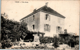 Verzé Canton De Mâcon-Nord Villa Stella Saône-et-Loire 71960 Cpa Ecrite Au Dos En B.Etat - Sonstige & Ohne Zuordnung