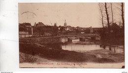 CHATEAUVILLAIN VUE GENERALE PRISE SUR L'AUJON 1924 TBE - Chateauvillain